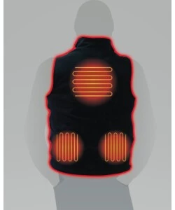 GILET DA LAVORO RISCALDANTE CON POWERBANK TAGLIA L-XL